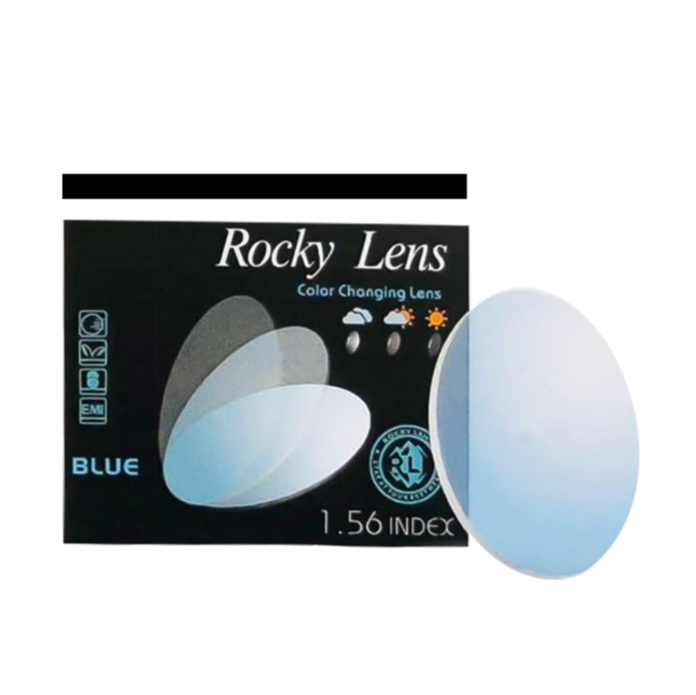 KÍNH ĐỔI MÀU TRENDY ROCKY LENS 1.56 ASP - MÀU XANH DƯƠNG